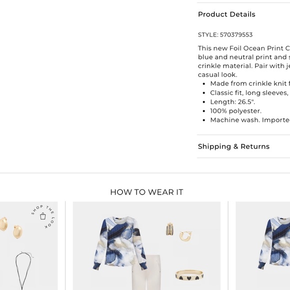 Chicos long sleeve blouse - Picture 4 of 5